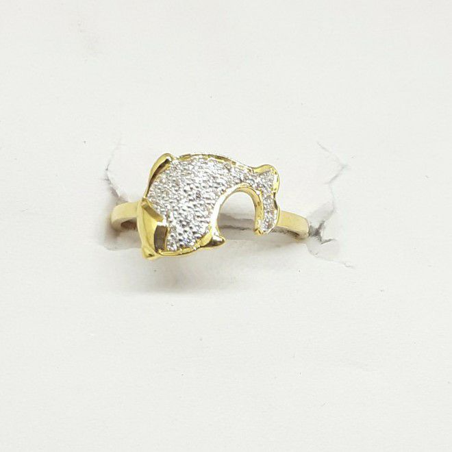 916 ladies ring dolphin design