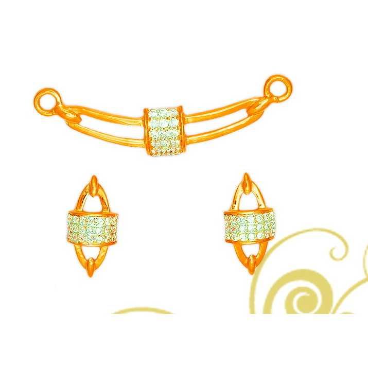 916 Yellow Gold Fancy Pendant