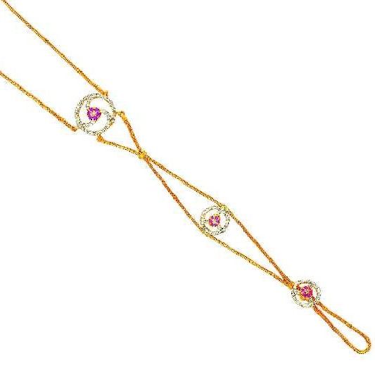 916 Gold Designer Fancy Hathpan