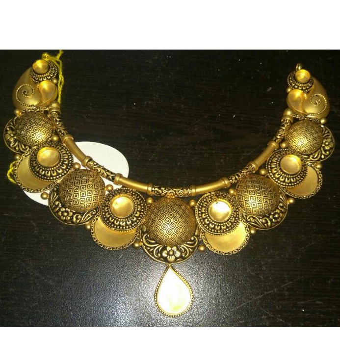 Fancy Jadtar Antique Necklace Set
