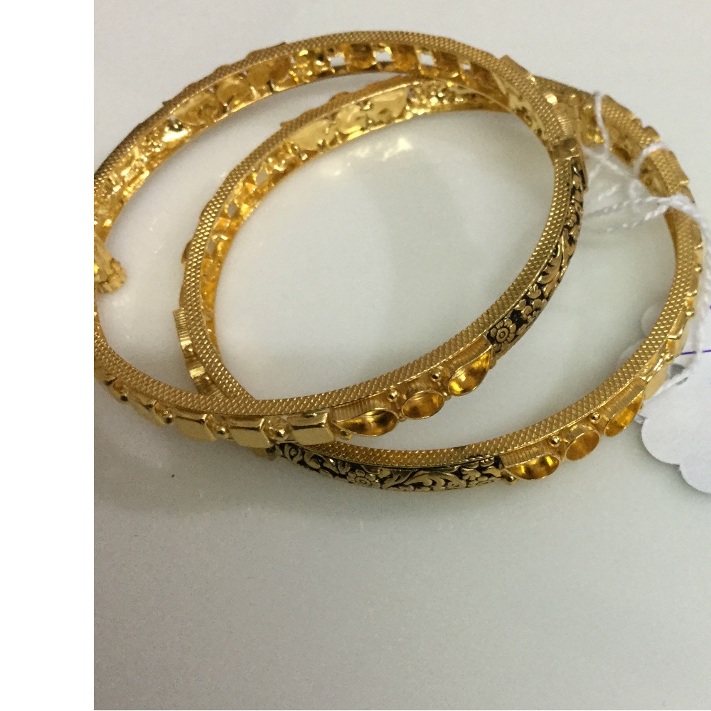 22KT Gold Ladies Bangle Yellow