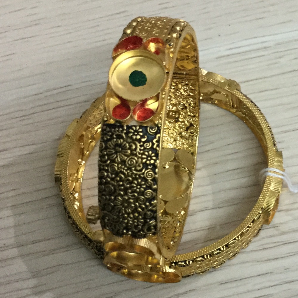 22KT Designer Indian Bangles