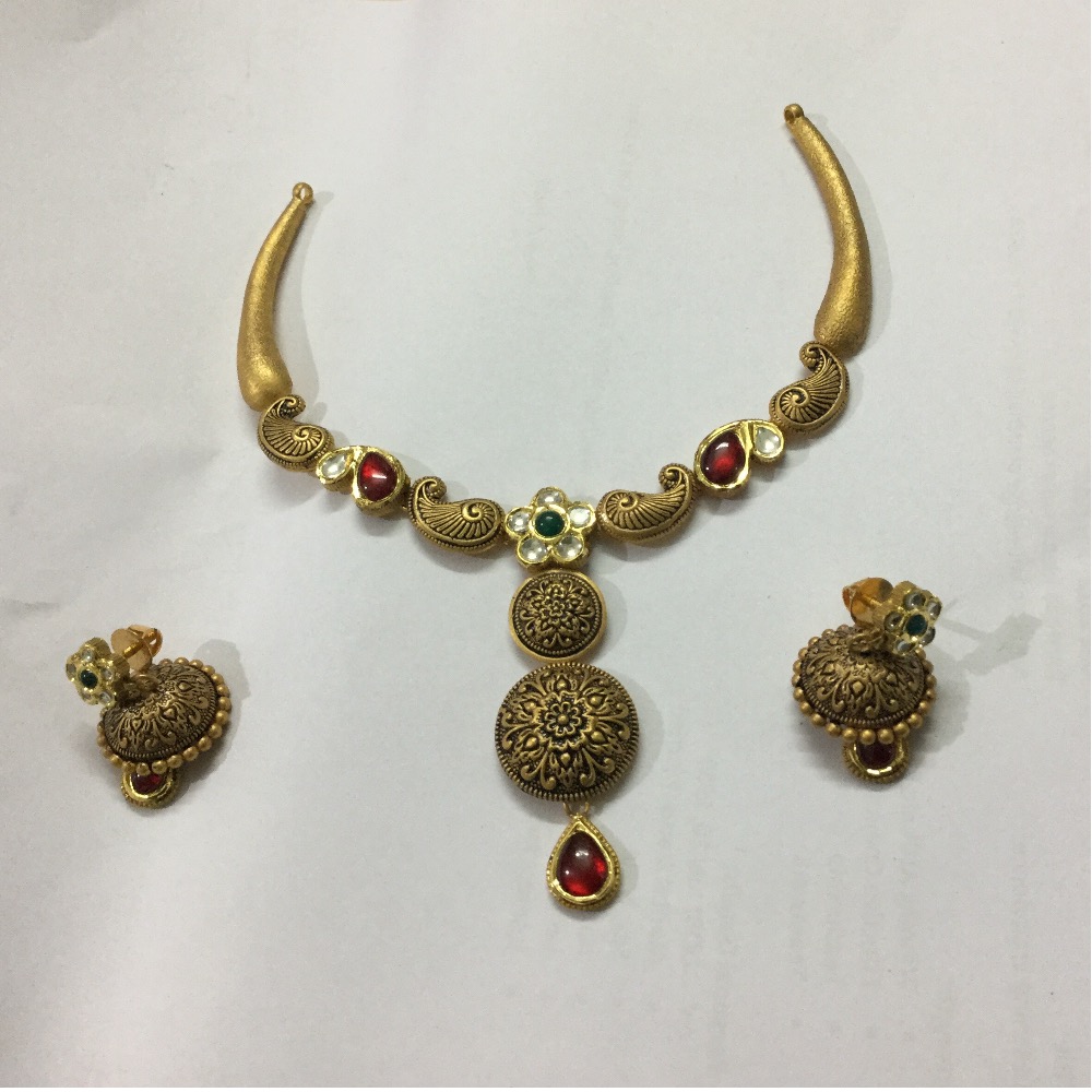22CT Half Set with Ear rings - Image 3