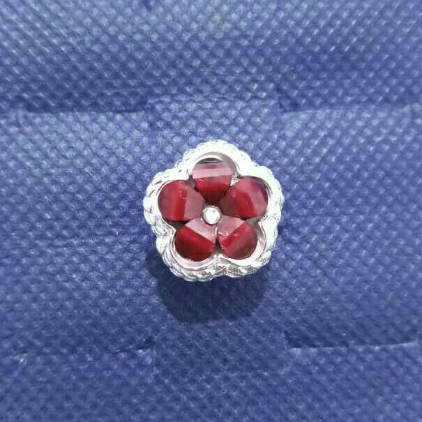 Stylish Silver 925 Flower Shape Ladies Toe Ring