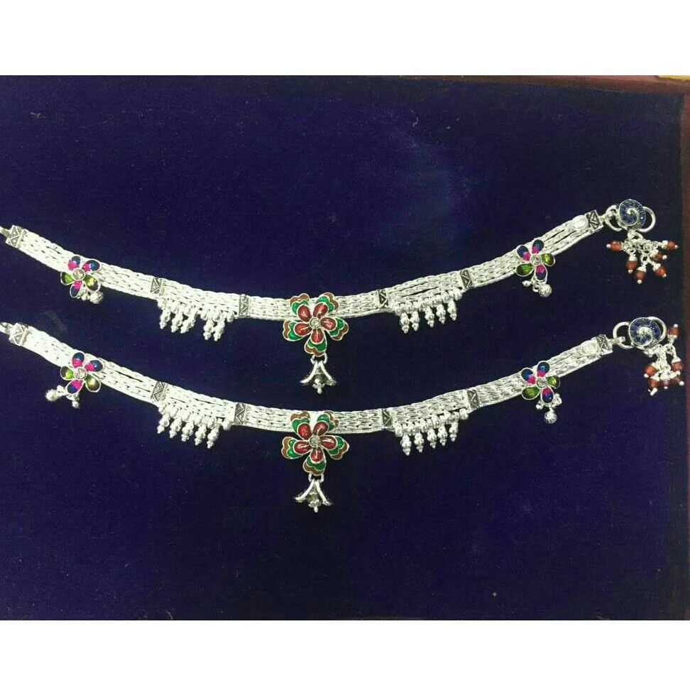 Silver Stylish Payal For Women