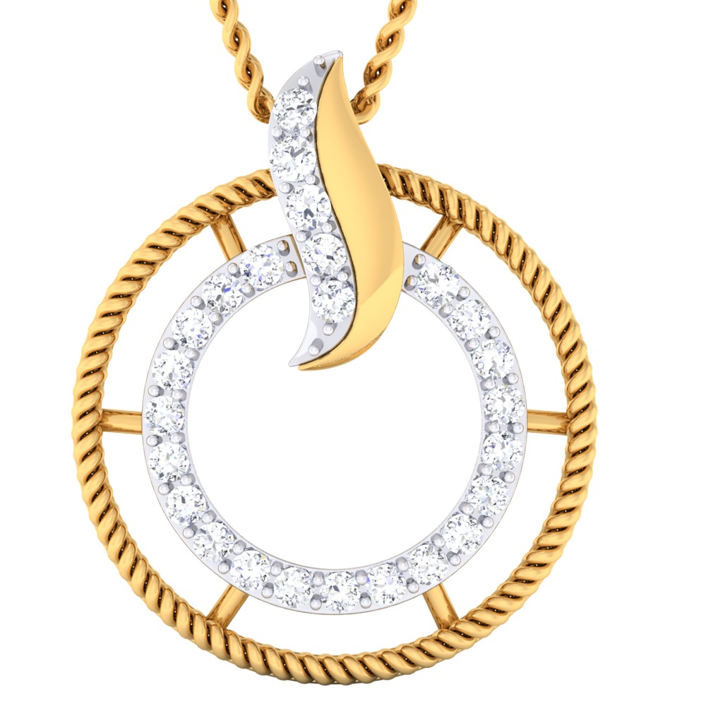 CZ Daimond Pendent set