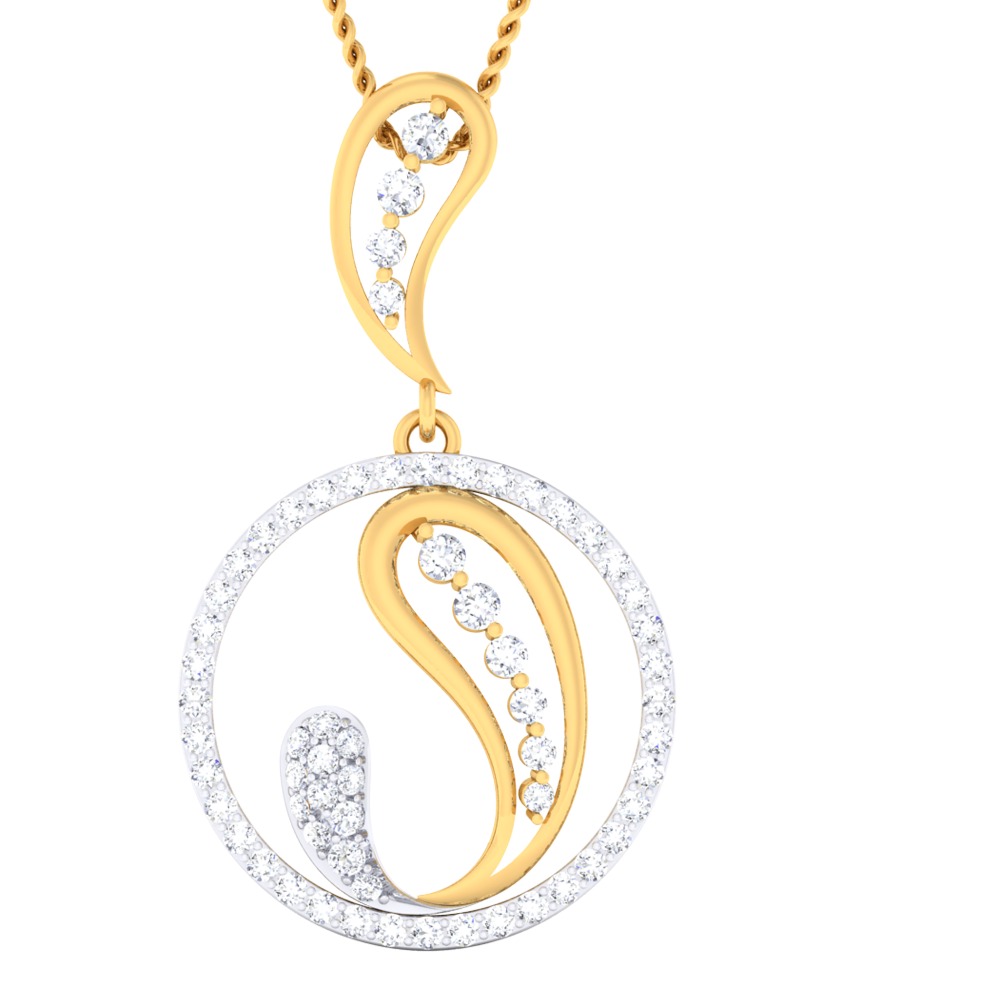 CZ Daimond Pendent set - Image 2