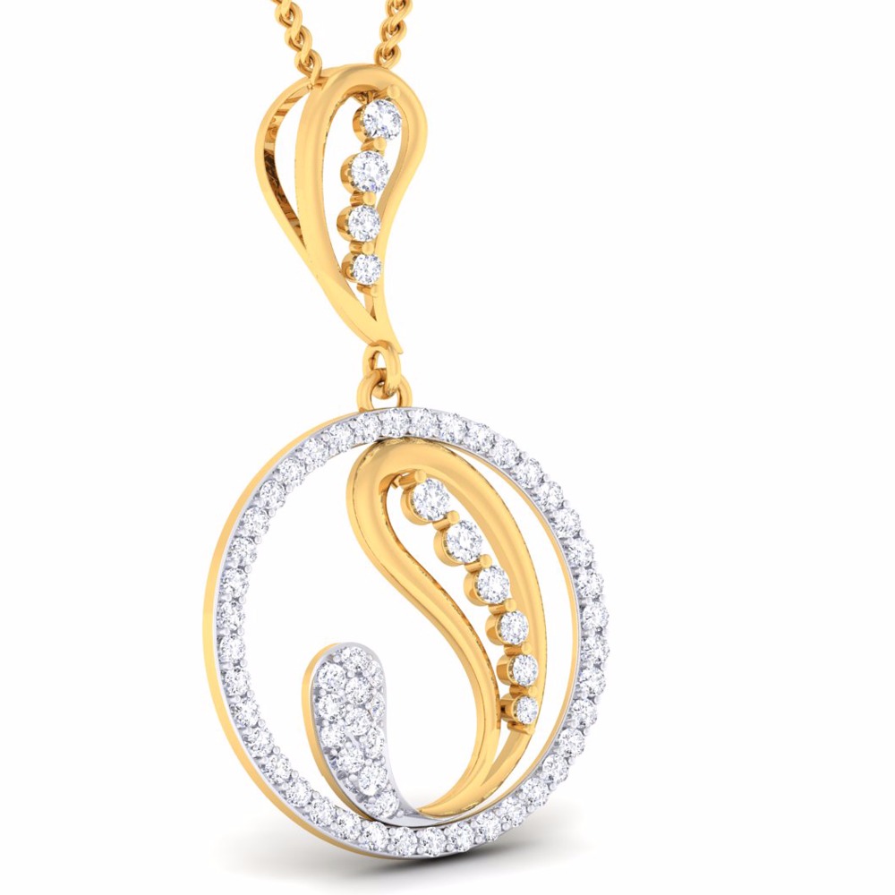 CZ Daimond Pendent set