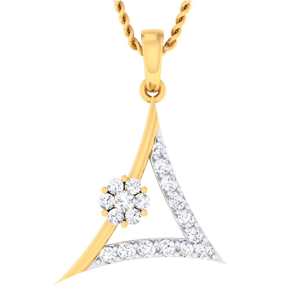 CZ Daimond Pendent set