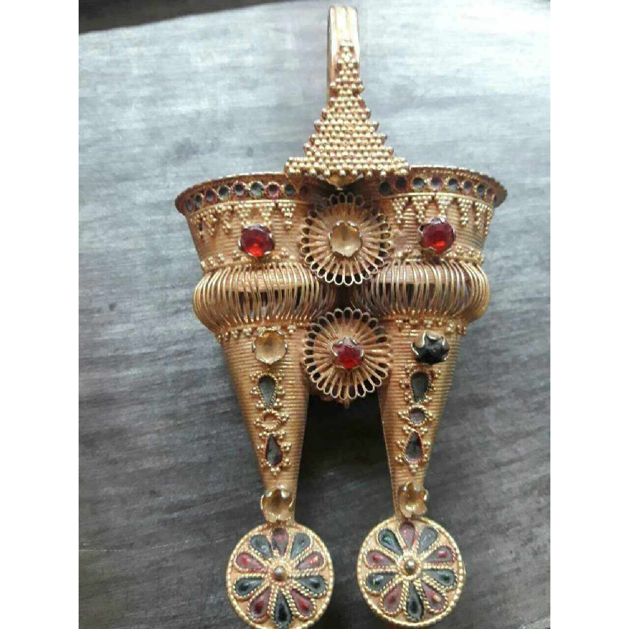 22K / 916 Gold Ladies Yellow Classic Pendant
