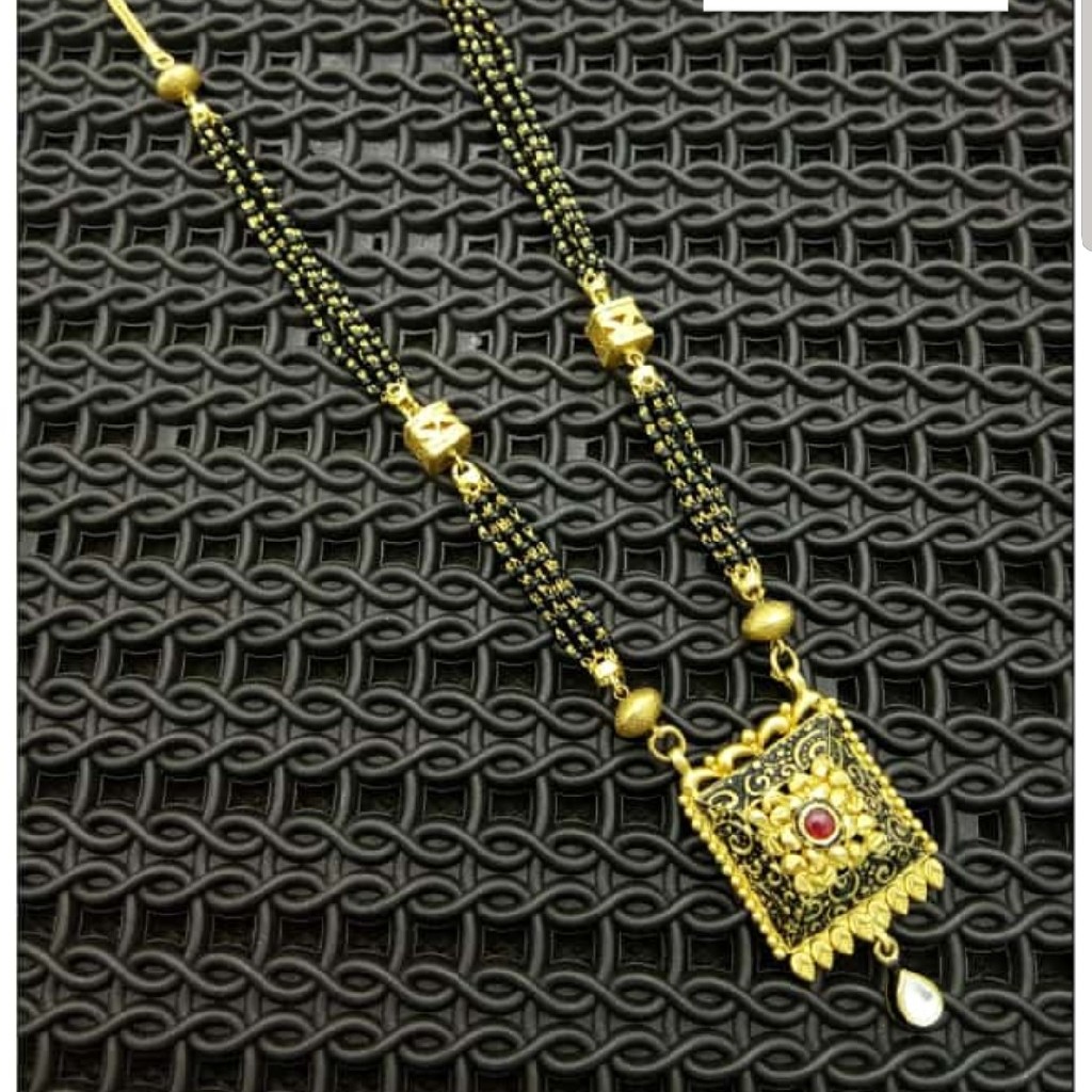 Antique Jadtar Mangalsutra MSG0647