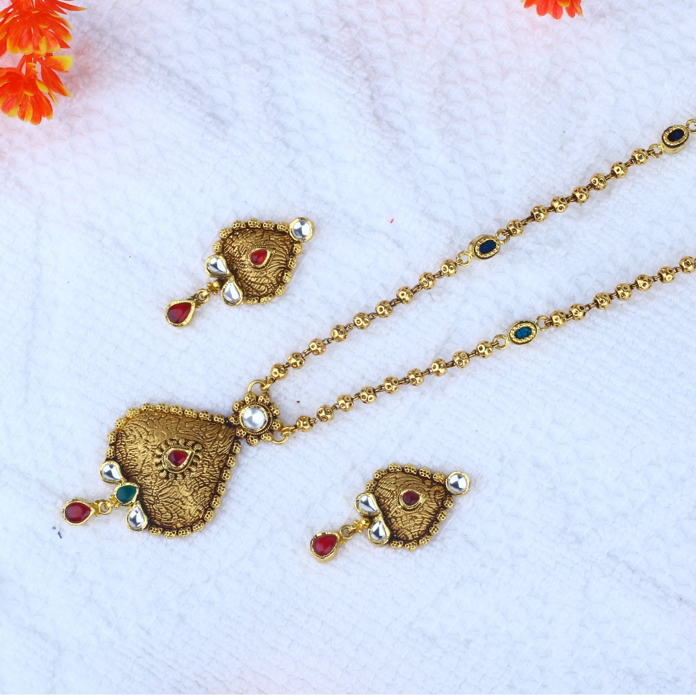 22KT Gold Antique Dokiya JAC - N8390