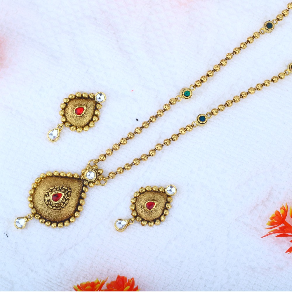 22KT Gold Antique Dokiya JAC - N8378