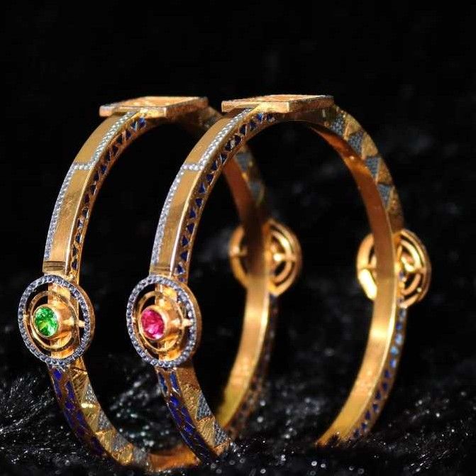 Antique Semi CNC Handmade Bangles