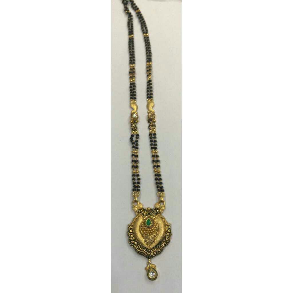 916 Gold Antique Jadtar Ladies Mangalsutra