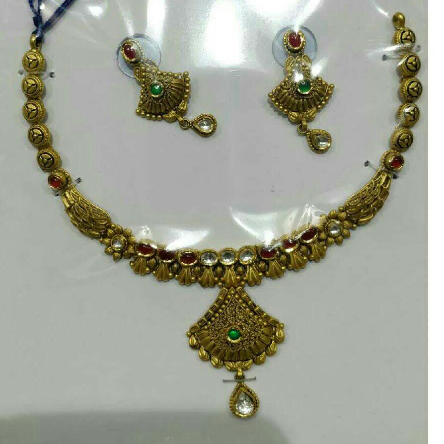 22K / 916 Gold Antique Necklace Set