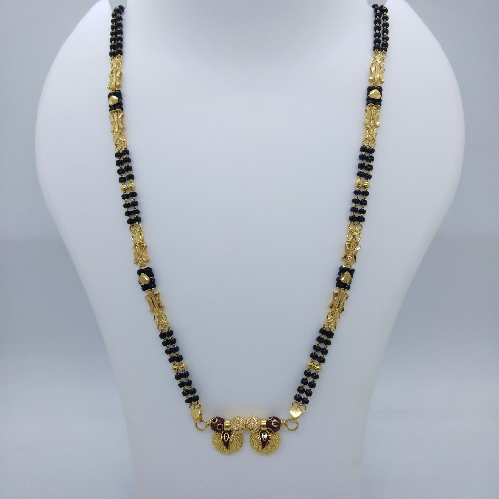 916 GOLD FANCY VATKI MANGALSUTRA TJ-036