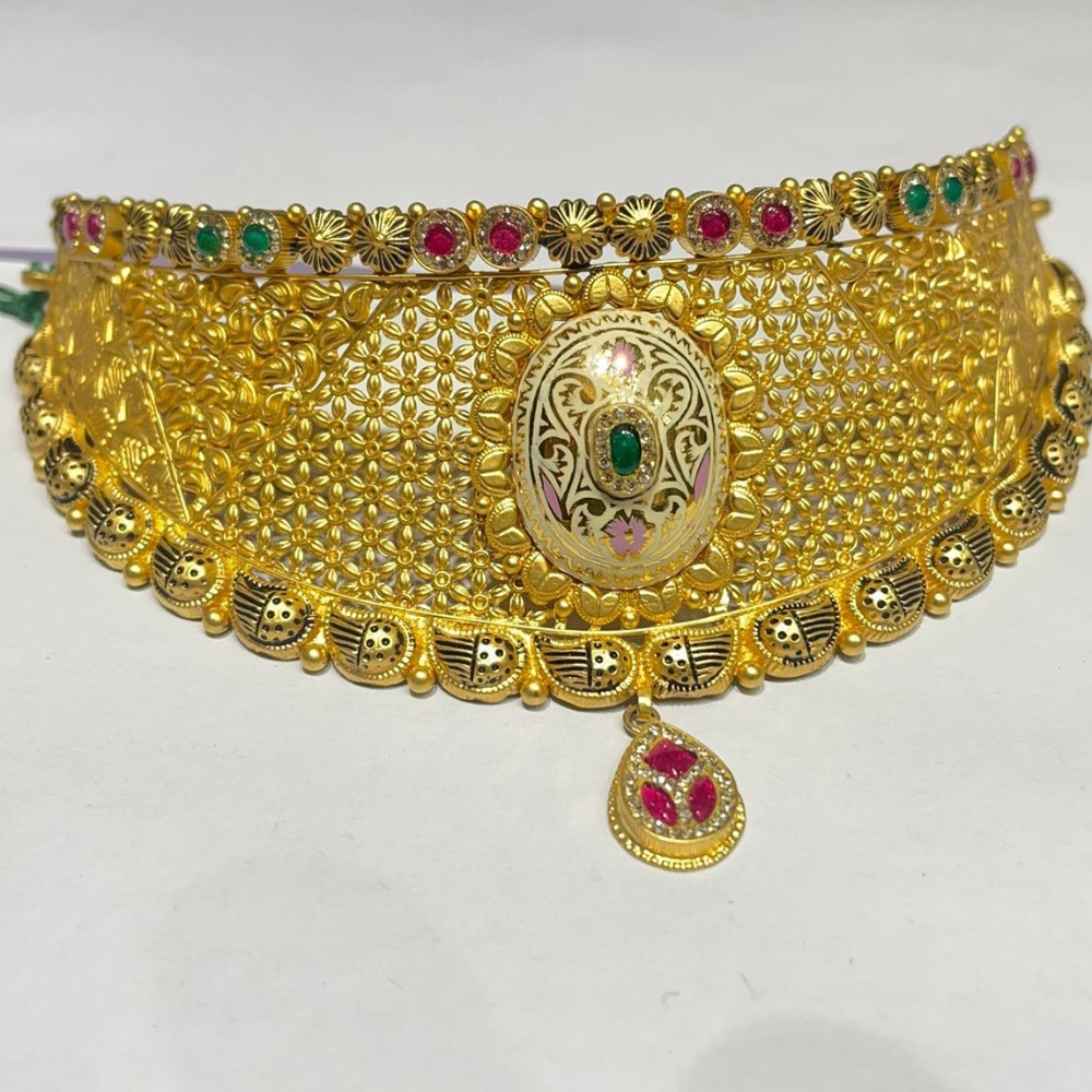 916 Gold Antique Bridal Set