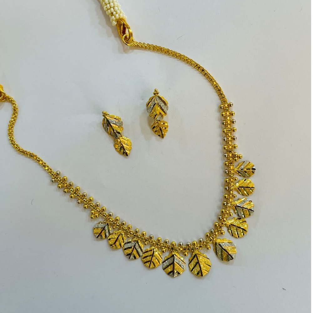 gold necklace set