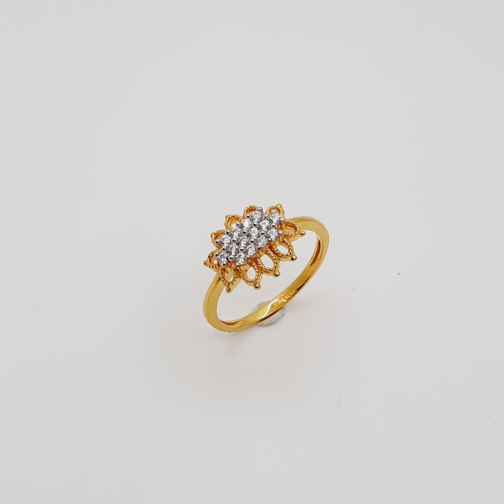 GOLD AD DIAMOND RING
