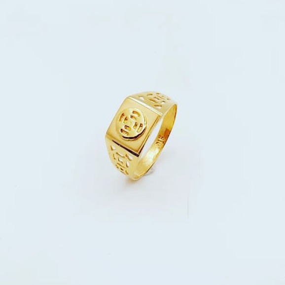 916 gold CZ Fancy Ring