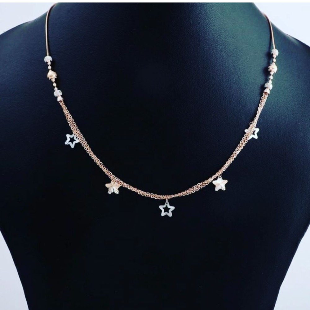 18 ct rose gold Dokiya uniqe design