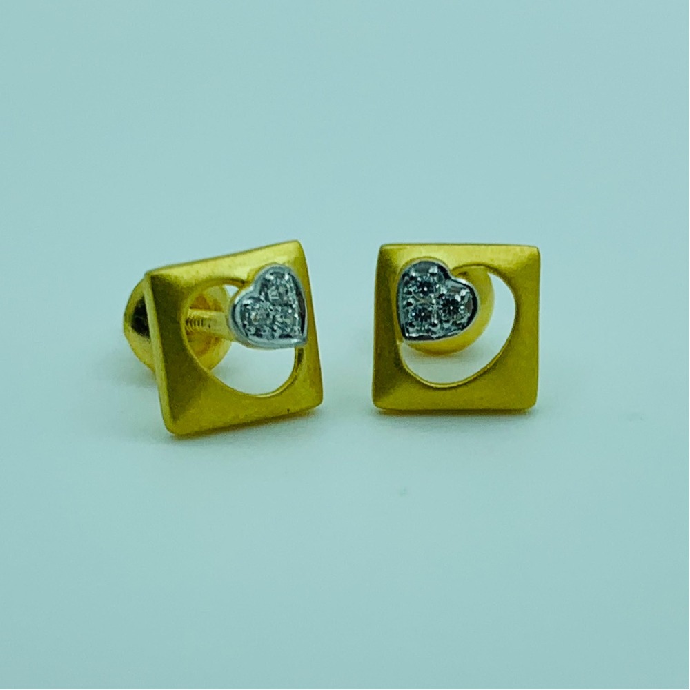 22 ct gold tops heart shape design