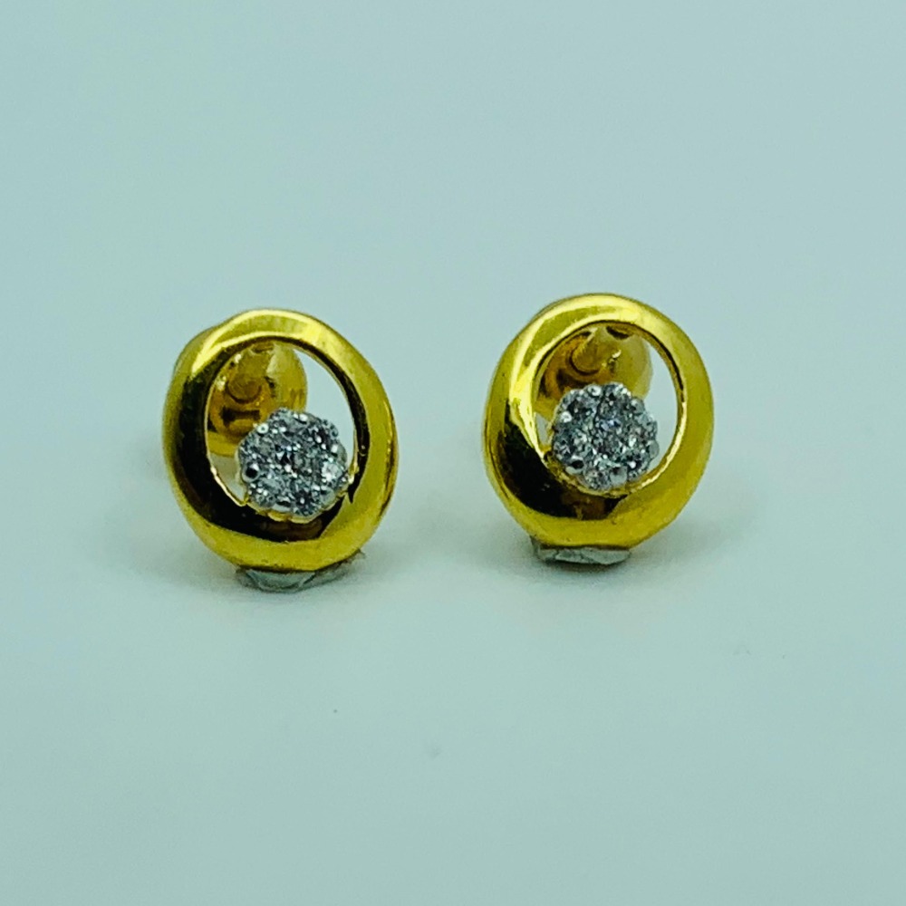22ct gold round tops