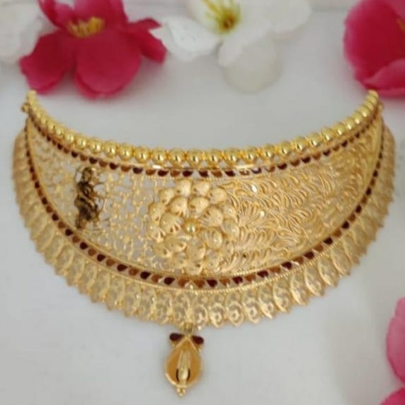 22 ct gold choker set