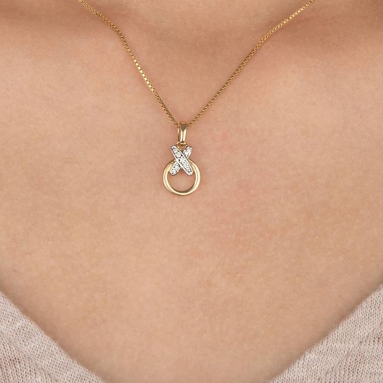 22 CT GOLD PENDENT SIMPLE DESIGN GPDA-00016