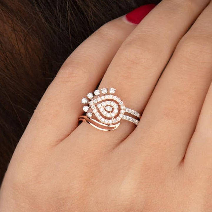 22 ct gold ring uniqe design
