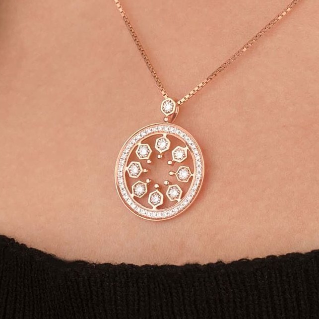 22ct. gold pendentset gPDA-00001