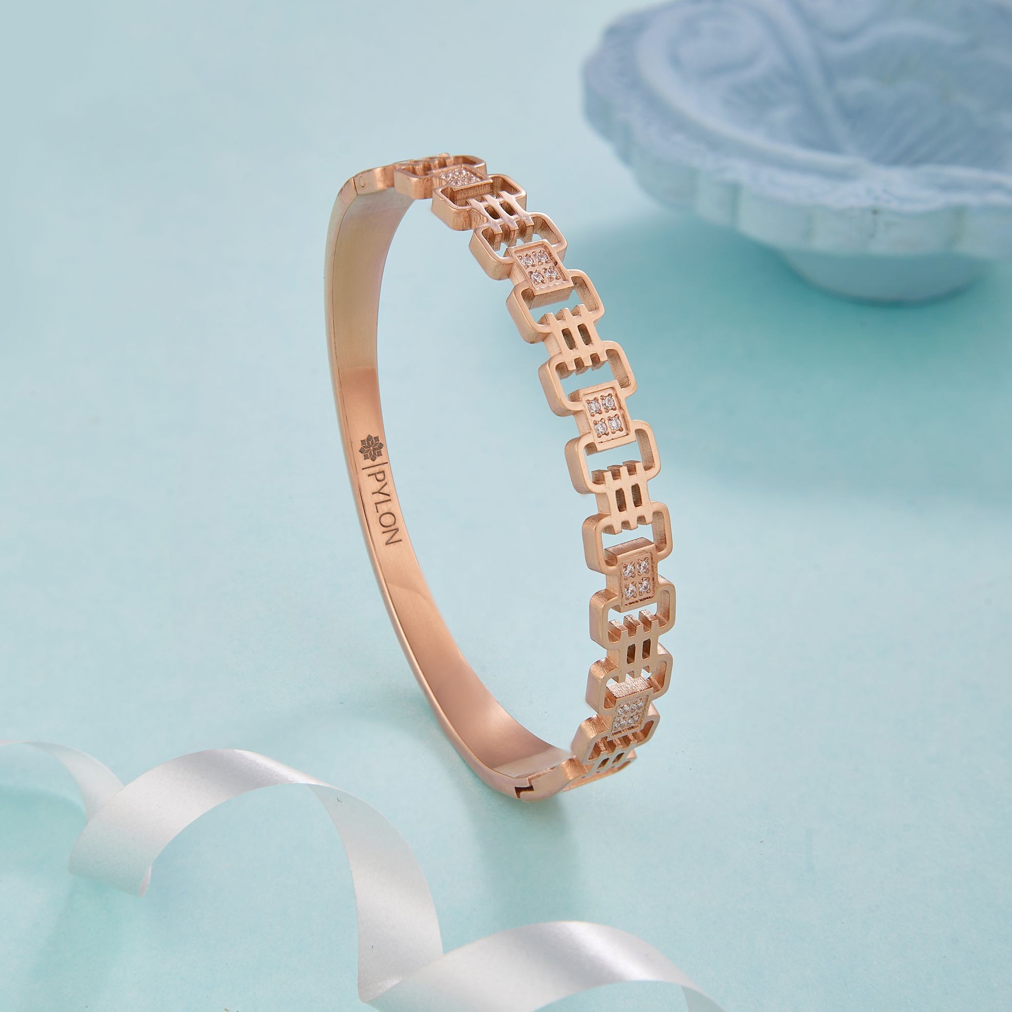 Rose Gold Metropolitan Matrix Cuff