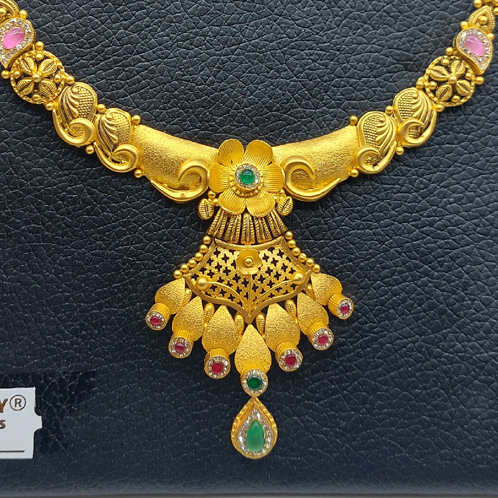 Gold Antique Necklace Set - Image 4