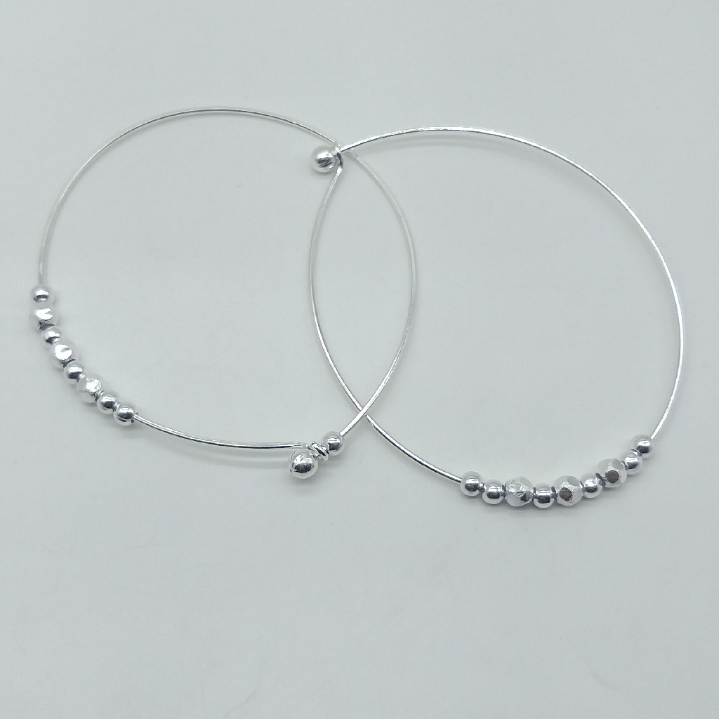925 Silver Fancy Kada Payal