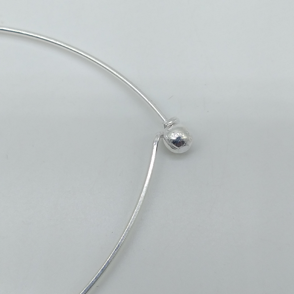 925 Silver Stylish kada payal - Image 3