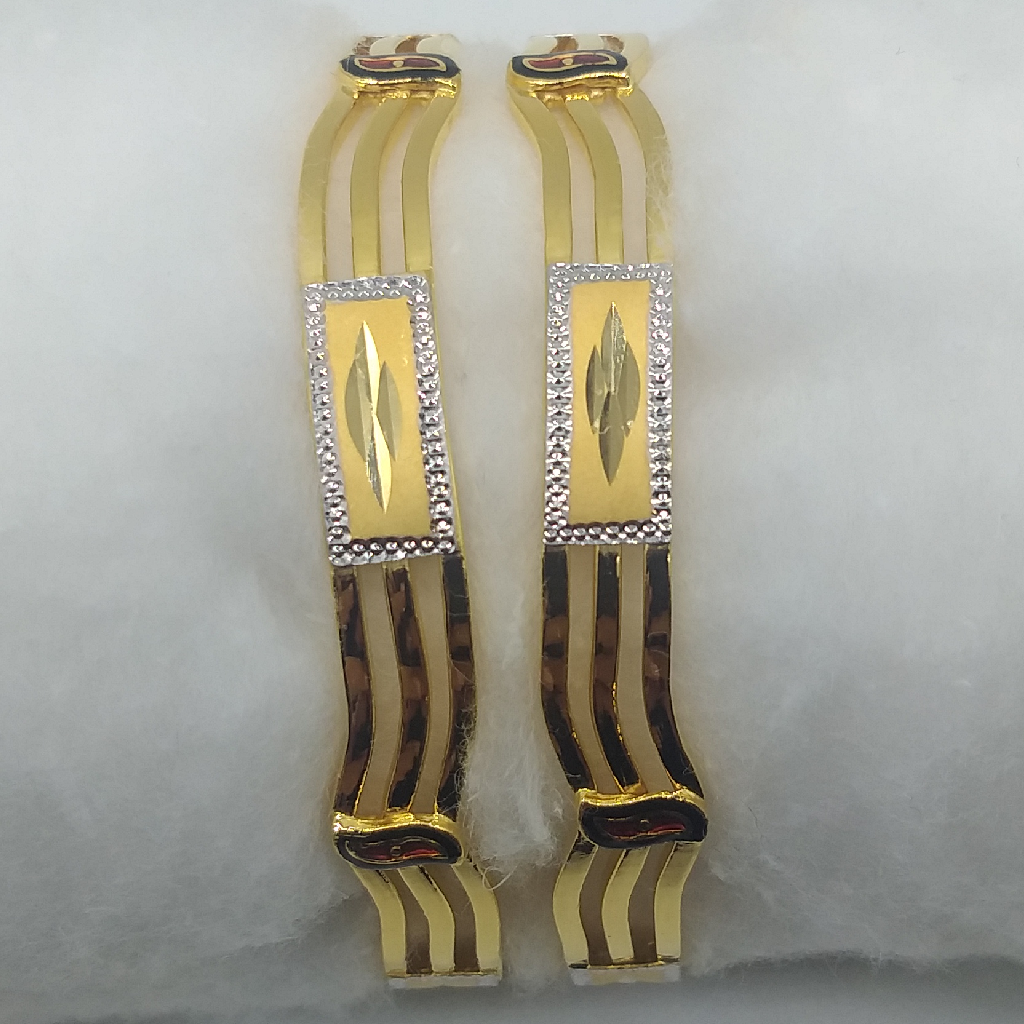 916 Gold Fancy Copper Kadli - Image 2