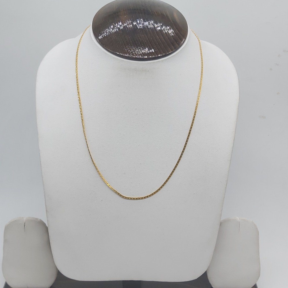 22k gold Chian in light weight for gifts