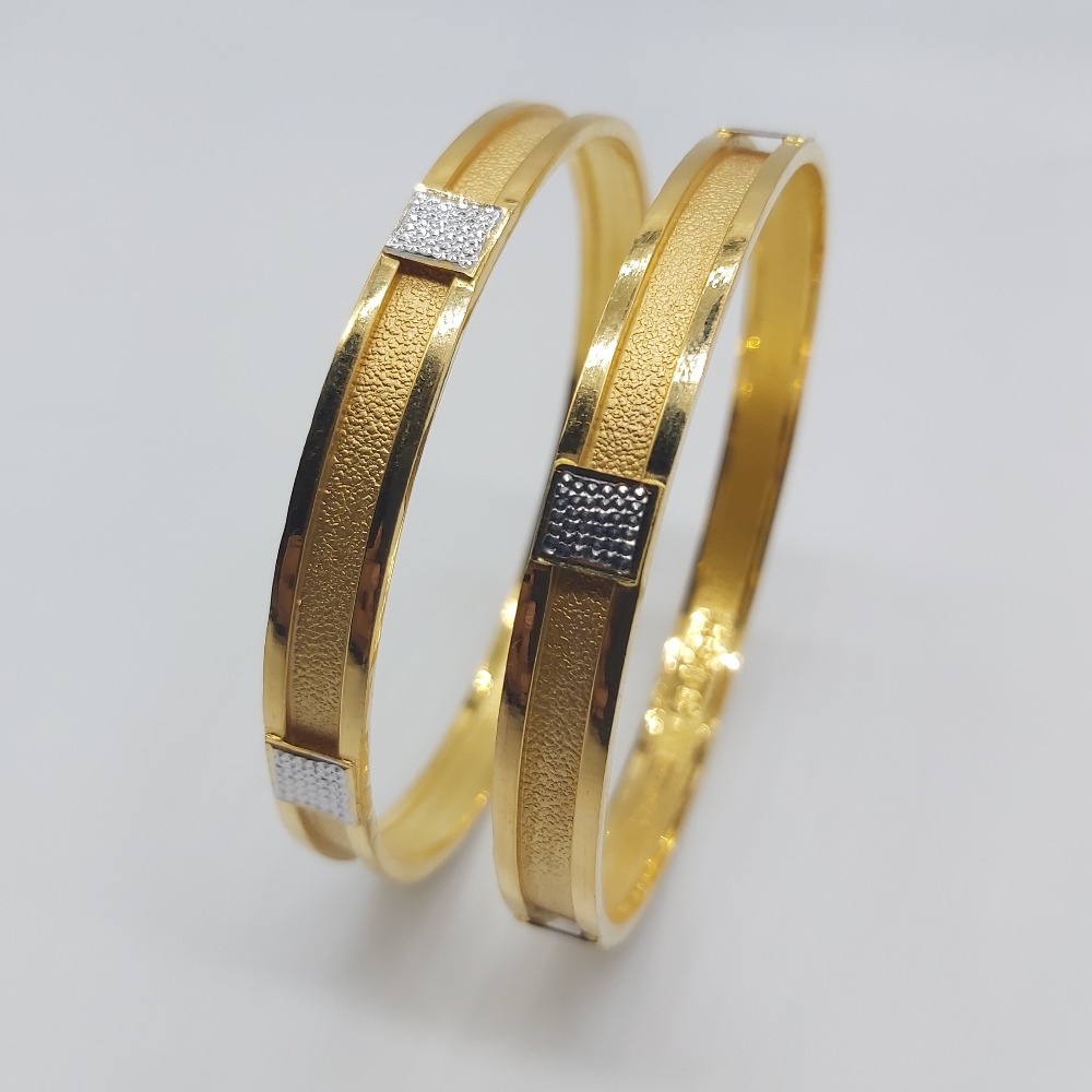 Fancy Gold Bangles - Image 4