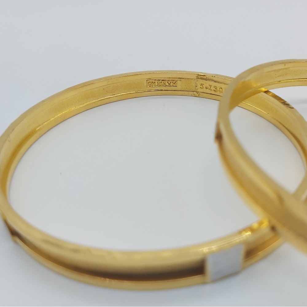 Fancy Gold Bangles - Image 3