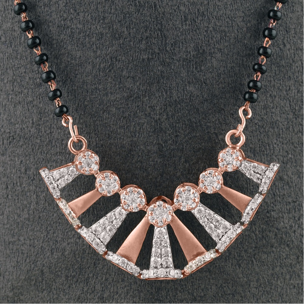 18kt rose gold designer diamond fancy mangalstra
