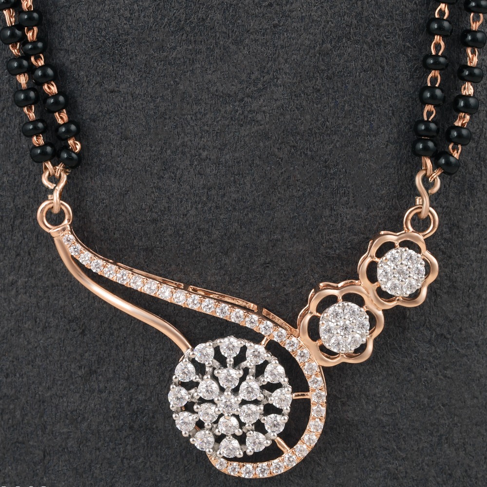 18kt rose gold designer diamond fancy mangalstra