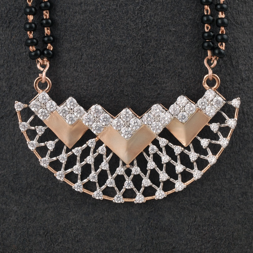 18kt rose gold designer diamond fancy mangalstra