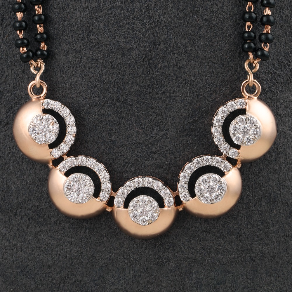 18kt rose gold designer diamond fancy mangalstra
