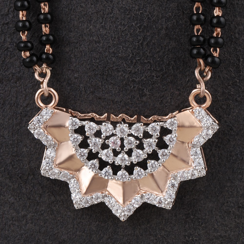 18kt rose gold designer diamond fancy mangalstra