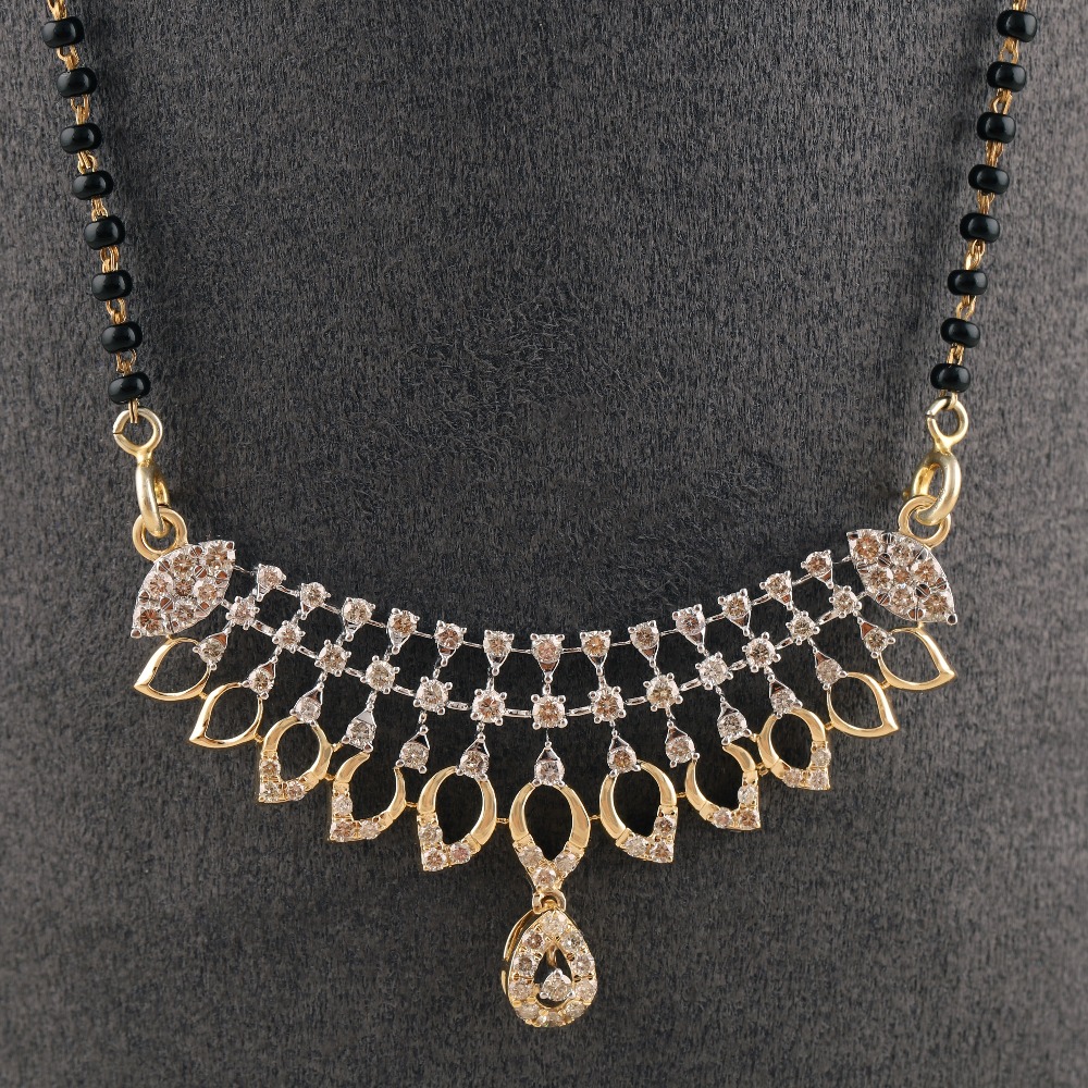 18kt yellow gold designer diamond mangalstra
