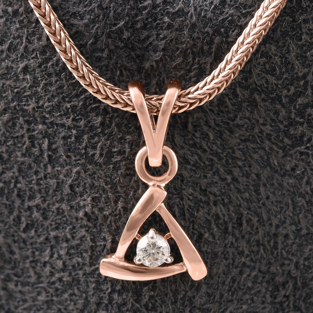 18kt designer diamond pendant