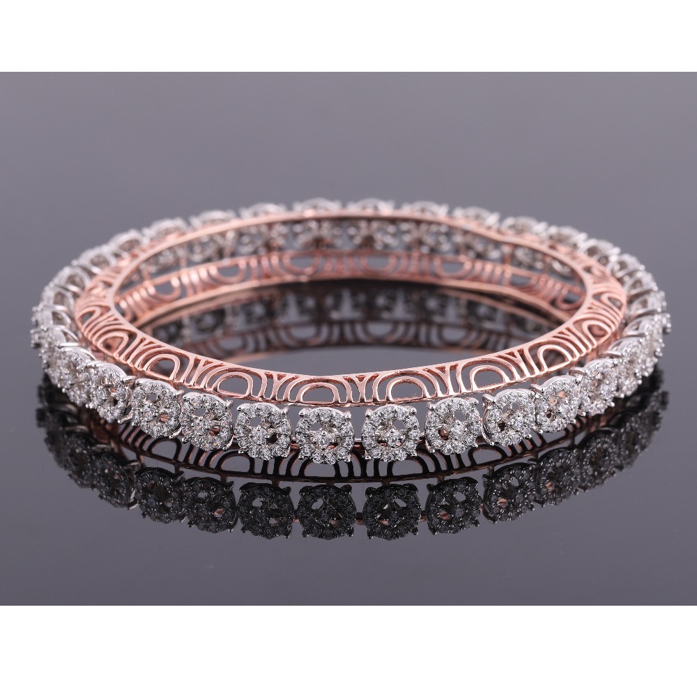 18K Gold Gold Plated Diamond Bracelet