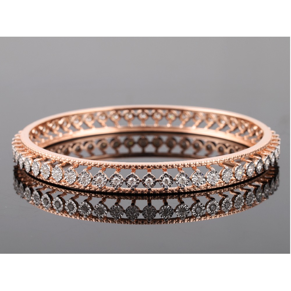 18K Gold Gold Plated Diamond Bracelet