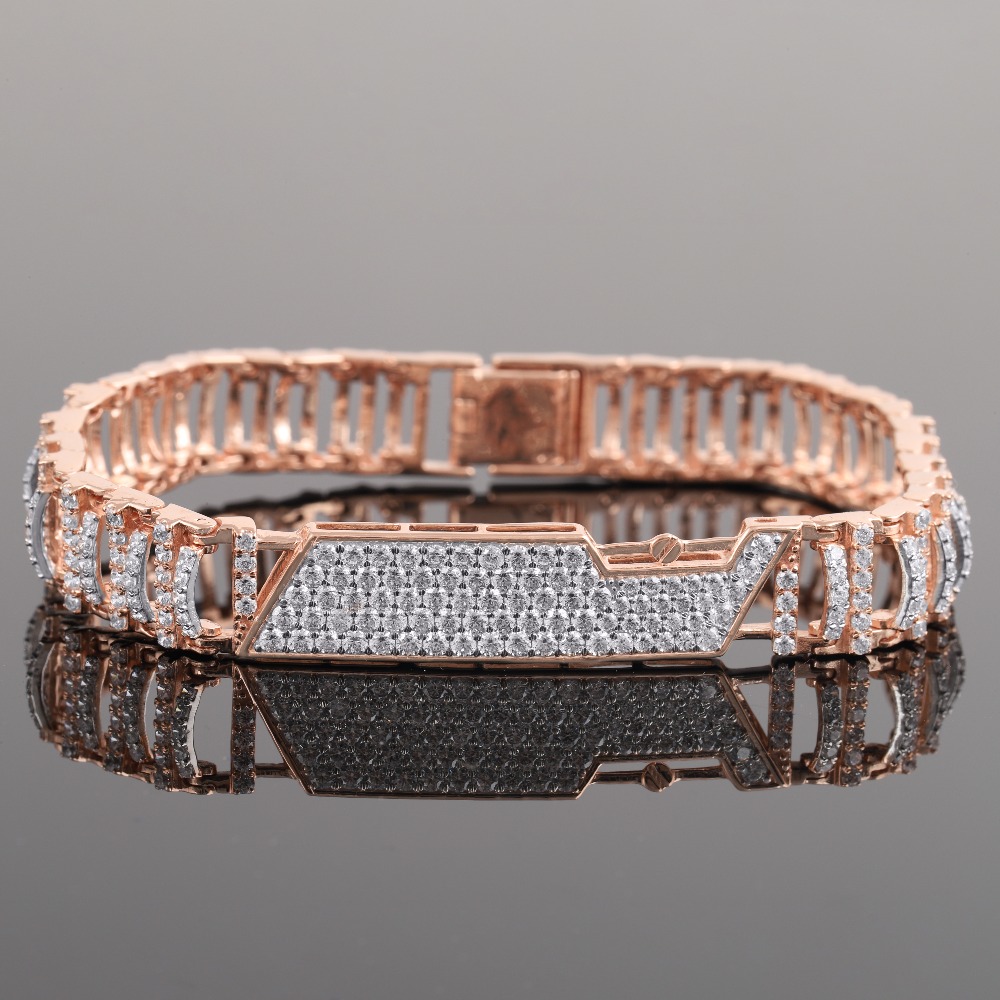 18KT Gold Classic Diamond Bracelet